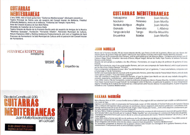 Guitarras mediterraneas concert